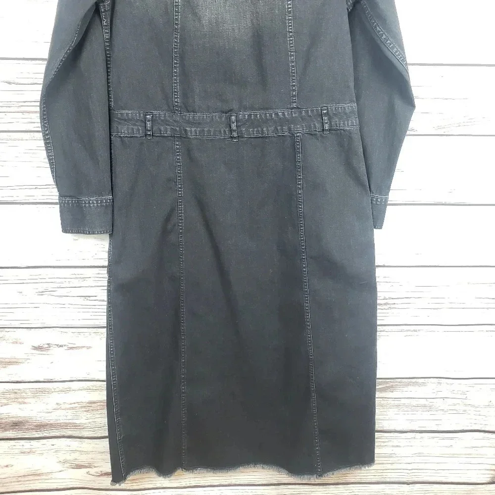 LOGO by Lori Goldstein Sz 2 Denim Duster Jacket